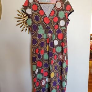 Boden Jersey Dot Dress